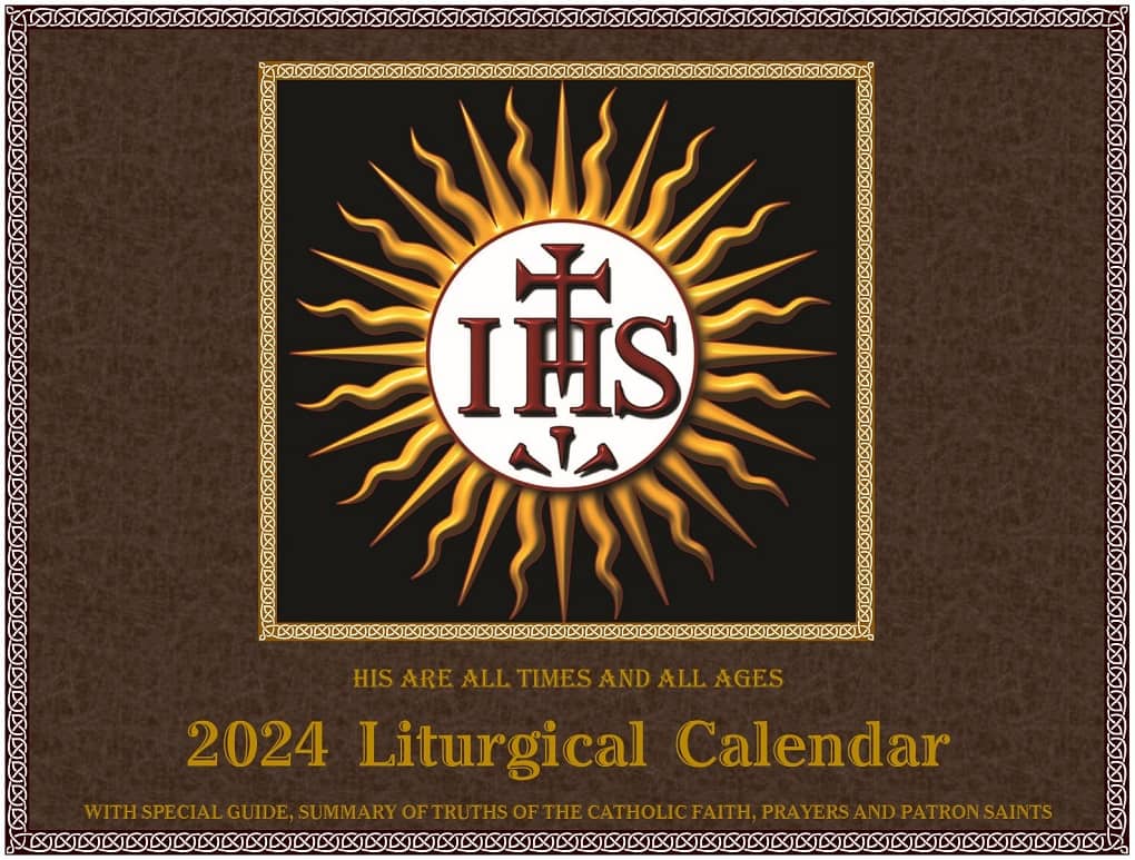 2024 Traditional Catholic Calendar Caryl Crystie