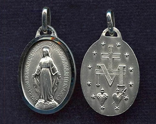 Miraculous Medal (Sterling Silver)
